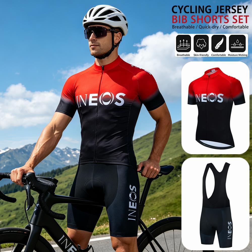Cycling Commute Shorts - Ropa de Ciclismo INEOS 2026, Manga