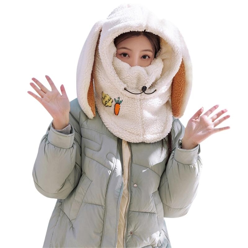 Winter Cycling Commute - Conjunto bufanda invierno para mujer, gorro
