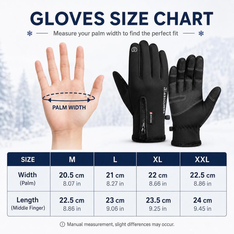 Guantes de invierno cálidos co - Winter Cycling Commute reseña y precio