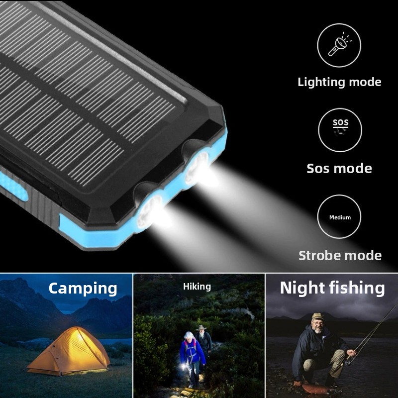 Banco de Energía Solar, Cargad - Usb Charger Dynamo reseña y precio