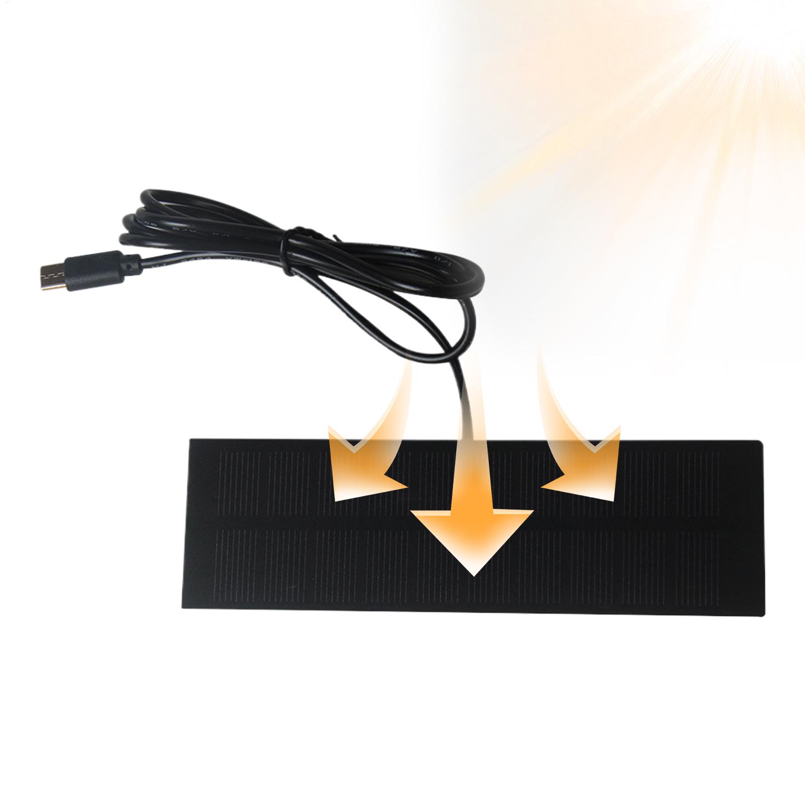 Panel Solar Portátil de 5W 5V, - Usb Charger Dynamo reseña y precio