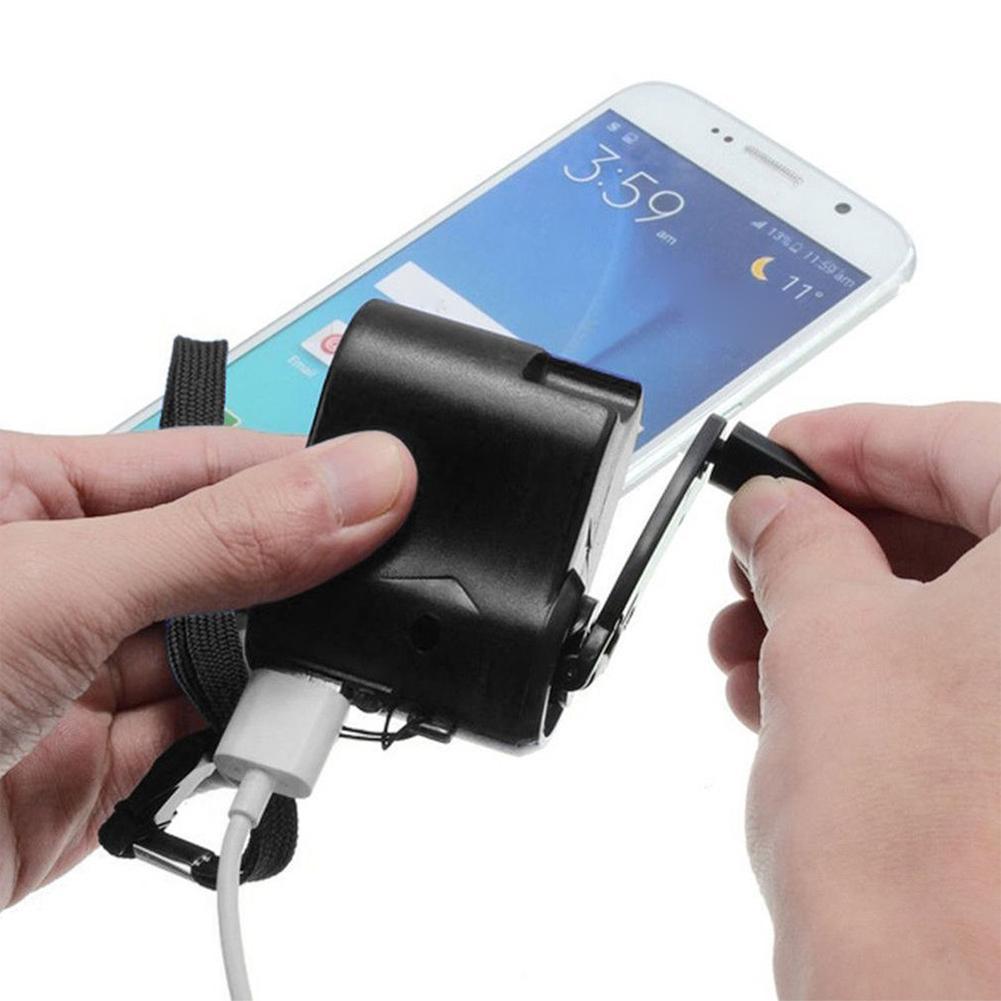 Cargador USB de manivela para  - Usb Charger Dynamo reseña y precio