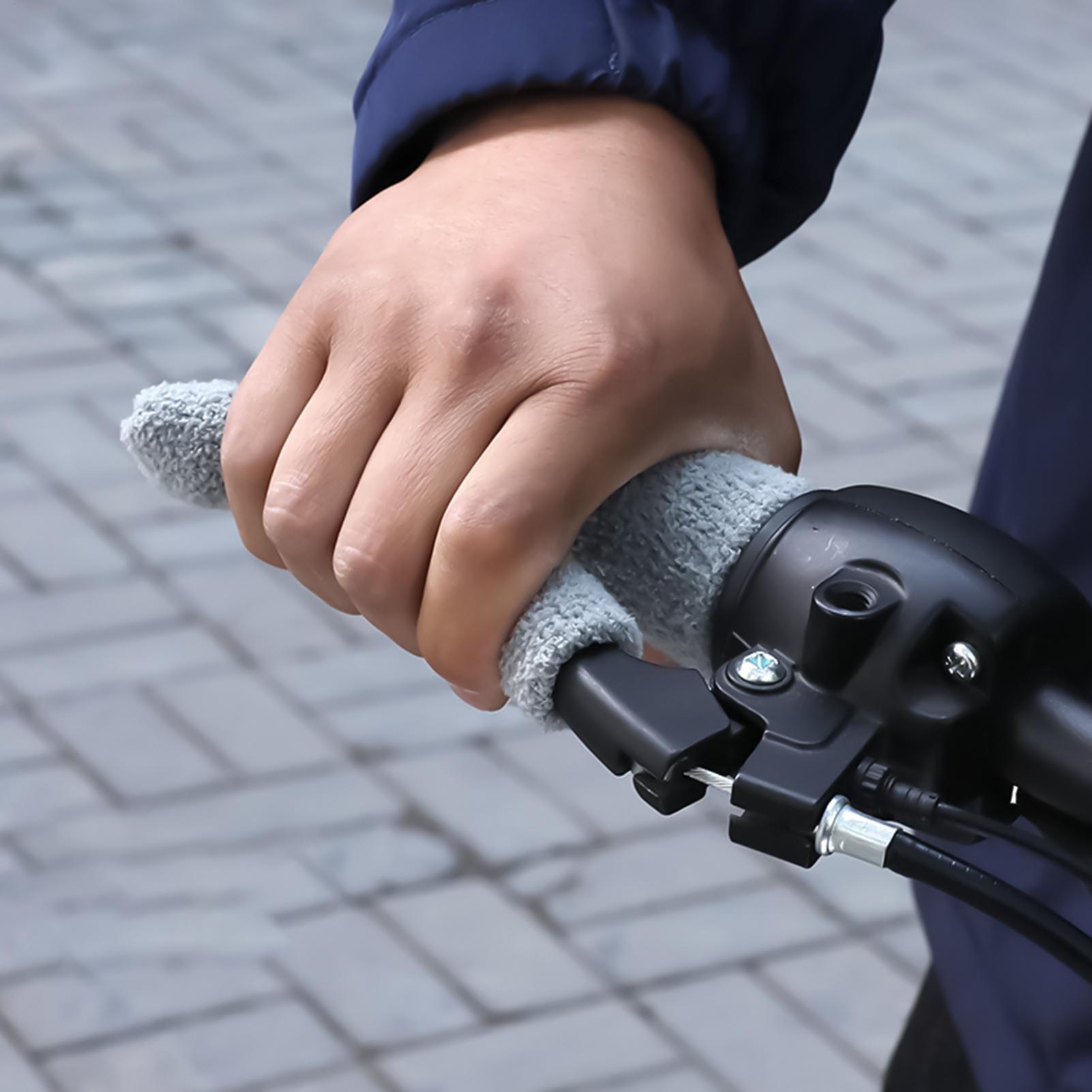 Cubiertas de agarre para manij - Winter Cycling Commute reseña y precio
