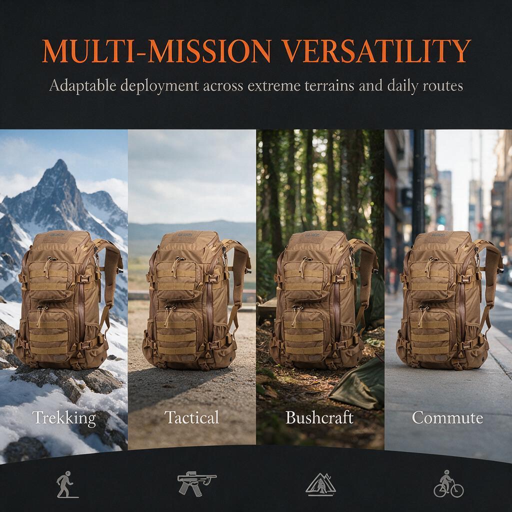 Mochila táctica ligera Mystery - Cycling Commute Backpack reseña y precio