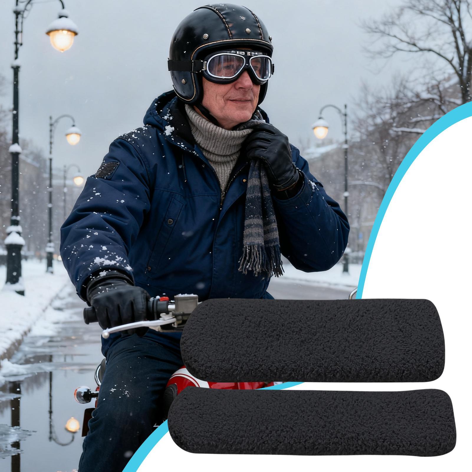 Cubiertas para manillar de mot - Winter Cycling Commute reseña y precio