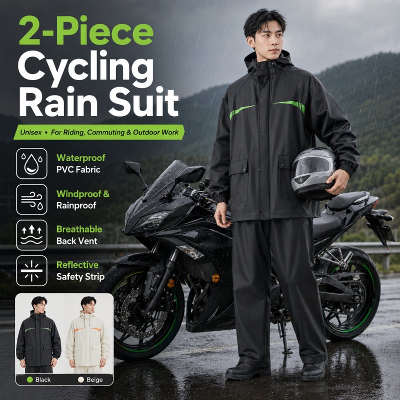 Traje Impermeable de Ciclismo  - Cycling Commute Jacket reseña y precio
