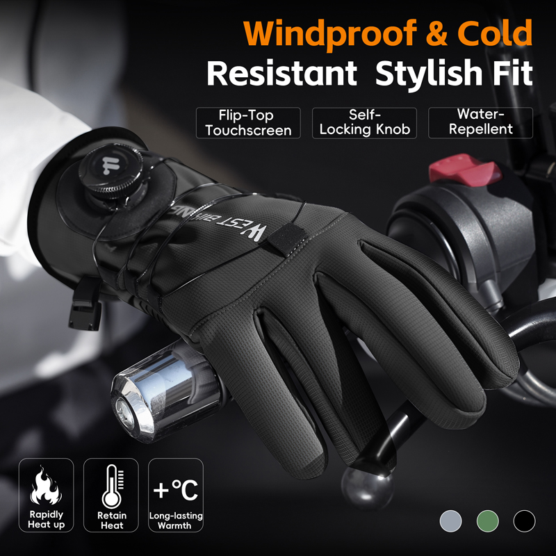 Guantes de invierno para bicic - Winter Cycling Commute reseña y precio
