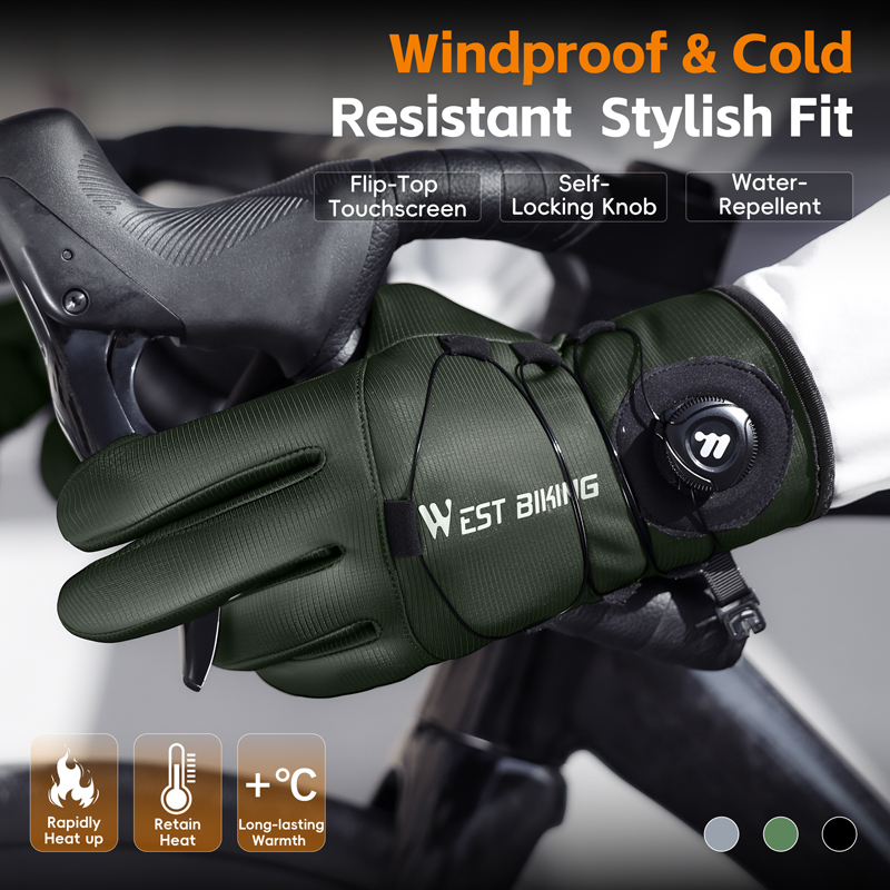 Guantes de invierno para bicic - Winter Cycling Commute reseña y precio