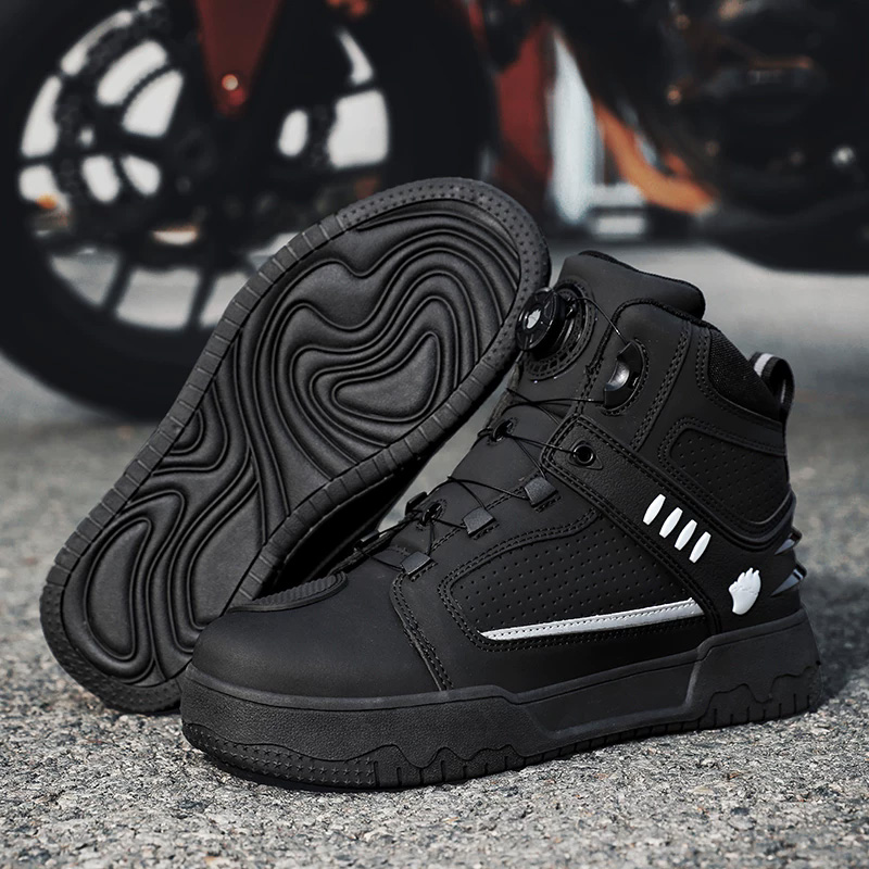 Botas de moto para hombre, imp - Cycling Shoes For Commute reseña y precio