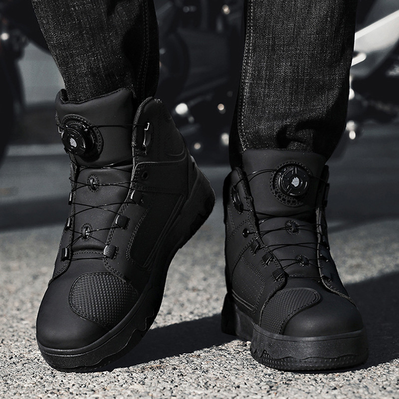 Botas de moto para hombre, imp - Cycling Shoes For Commute reseña y precio